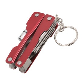 Zerodeko Mini Stainless Steel Multifunctional Pliers with Flashlight Compact Outdoor Pocket Tool for Camping Emergency Use and Versatile Utility