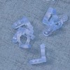 CIYODO 50pcs Pack PVC Led Rope Light Clips Holder Cord