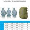 MOPHOEXII 2 Pack Waterproof Rain Cover for Backpack, Backpack Rain