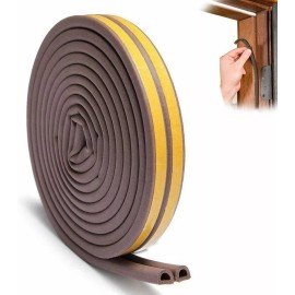 SANBREVE Tira De Sellado Puerta Insonorizante Cuña Para Puerta 6pcs