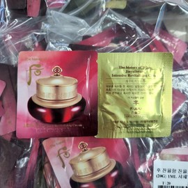The History of Whoo Jinyul Cream 1ml x 100pcs  Intensive Revitalizing Cream