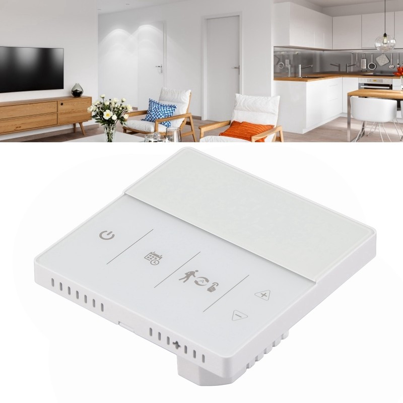 WIFI Thermostat Digital Display Smart Touch Screen Phone APP Voice