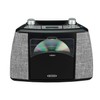 Jensen CD-565-BK Portable Bluetooth CD Music System with FM Radio,