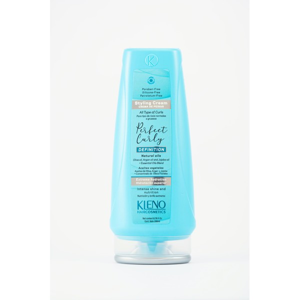 Kleno Styling Cream Perfect Curly Definition, 6.76 Fl Oz (Pack