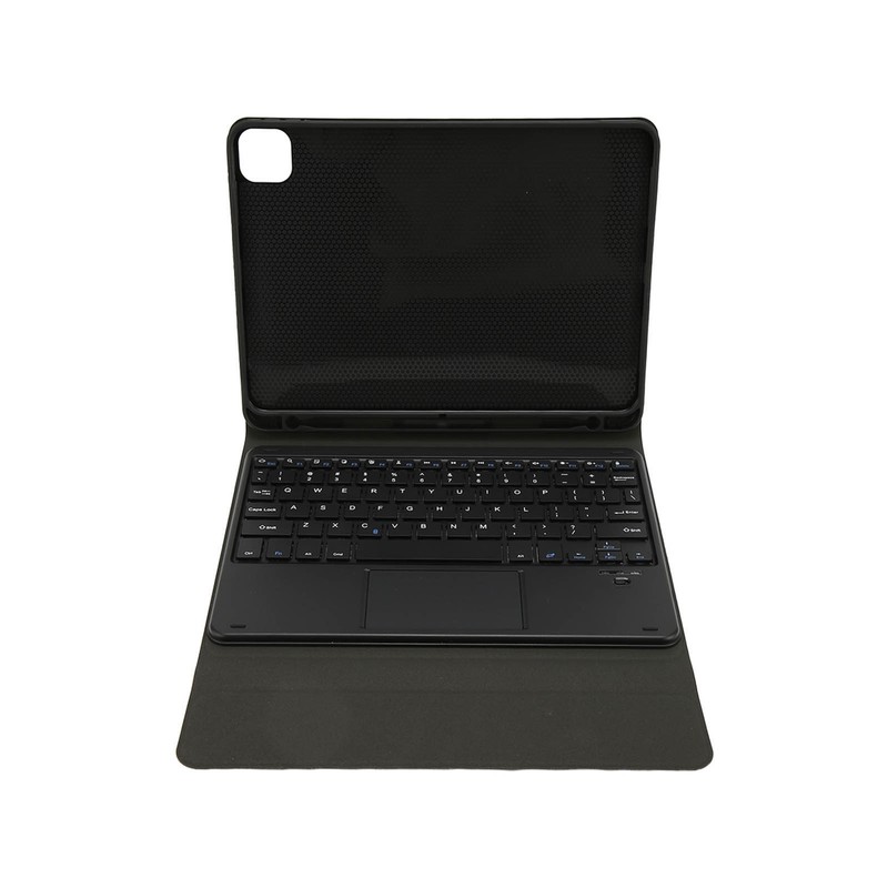 Tablet Keyboard Trackpad Magnetic Auto Sleep Kickstand Pencil Holder Wireless