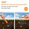 XPSGOLD Metal Detector Pinpointing,Waterproof Pinpointer 360 Degree Search Gold&Treasure Finder