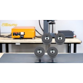 Wilsnsun Set of 4 192310GS Air Compressor Anti VibrationFoot Pad, Rubber Feet Foot Mount No.219, 094-0026 E106661,fit Generators,Many Compressors, Pressure Washers Anti Vibration Foot Pad