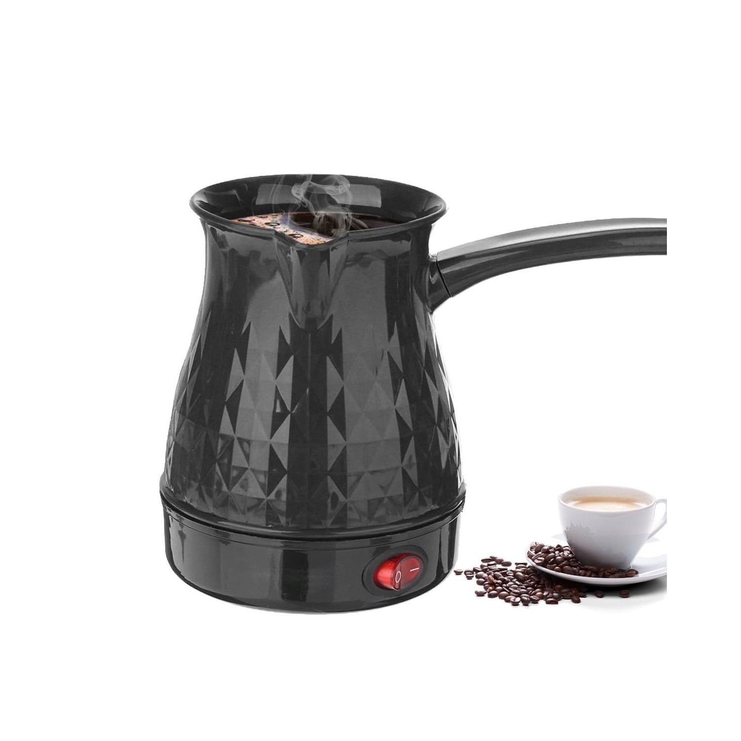 Turkish Coffee Maker, 600ml Portable Electric Turkey Coffee Pot ...