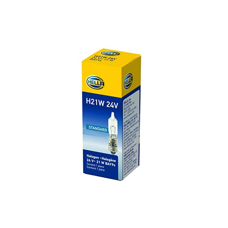 HELLA H21W 24V Long Life Miniature Halogen Bulb