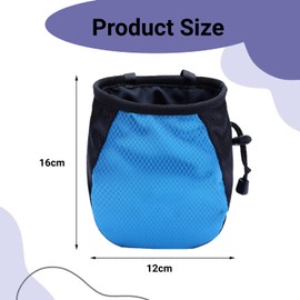Climb with the Adjustable Climbing Chalk Bag, Waterproof and Perfect for Rock Climbing, Bouldering, Weightlifting, Gymnastics, and Fitness