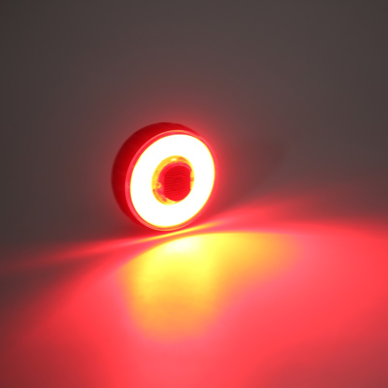 Bike Tail Light USB Rechargeable IPX6 Waterproof 6 Adjustable Modes