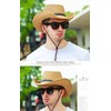 Folove Western Hat, Men's, Sun Shade, Straw Hat, Summer, Fishing,