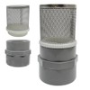AIMCOCO 2" Stainless Steel Filter Cover Connected to 2 inch/DN50