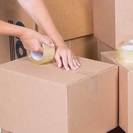 IPACKNOW Heavy Duty Packing Tape 6 Rolls 2 Inch x 110 Yards (330 Feet) Per Roll Carton Sealing Tape for Shipping Packaging Moving Office Storage & Tape Gun Refills 2 Mil 660 Total Yards