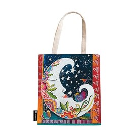 Playful Creations Peace Canvas Bag, black, western