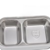 Bento Box 304 Stainless Steel Microwaveable with Chopsticks and Spoon