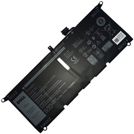 DELL DXGH8 7.6V 52Wh Battery for Dell XPS 13 9370 9380 2019 Inspiron 13 7390 7391 2N1 5390 5391 7490 Latitude 3301 E3301 Vostro 5390 5391 Series 0H754V H754V G8VCF G8VCF6C HK6N5 P113G001 P82G P82G001