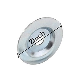 OD2-1/10'' x ID 1/2'' Bench Grinder Arbor Washer/Flange for Grinding/Wire Wheel,2SETS