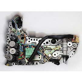 JF010E JF009E Gearbox CVT Valve Body W/Solenoid &Stepper motor Compatible with Murano Maxima Quest Transmission Solenoid kit RE0F09A (JF010E plug and without cap)