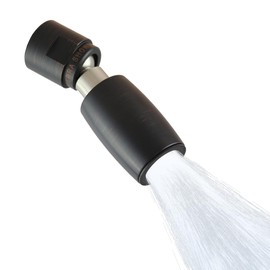 High Sierra Showerheads® - Solid Metal 1.5 GPM High Efficiency, Low-Flow Shower Head with Long Nut & Protective Nylon Insert - Oil Rubbed Bronze