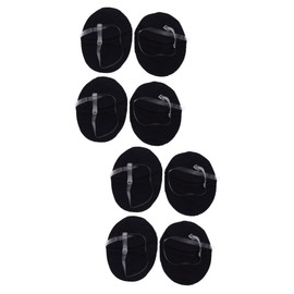 Healeved Sport Bra 4 Pairs Underarm Sweat Pads Armpit Pads Reusable Armpit Shield Pads Dress for Underarms Traveling Accessories Wear-resistant Armpit Pad Miss Athletic Appendix Cleanse