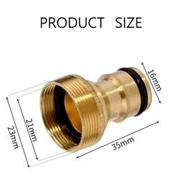 Universal Kitchen Mixer Tap Hose Connector & End Quick Connector, Sink to Outside Hose Pipe Fitting,Universal Kitchen Tap for Outdoor Faucet, Dishwasher & Washing Machine