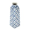 Sea Island Square Monument Glossy Blue and White 5 inch