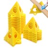 lyualma Pack of 25 Mini Cone Paint Stands, Pyramid Stands,