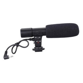 COHEALI 1PC Professional DSLR Camera Microphone for Audio Recording and Live Streaming Durable Lightweight Long Pickup Distance Compatible with Camcorders and Smartphones