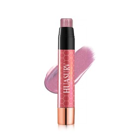 TikTok's Popular Lipstick, Glitter Included, Anti-Falling, Glossy, Metallic Lip Gloss, Glamorous, Moisturizing, Does Not Fall, High Color, Parties, Events, Makeup, Beginners, 07#, Purple Pink