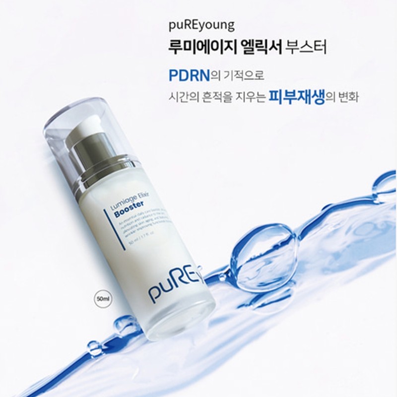 Puriyoung Wrinkle Elasticity Nutrition Skin Moisturizing PDRN Lumiage Elixir Booster