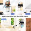 LOXSUN Dog Leash Holder for Wall, Leashes Hanger, Wall Mounted