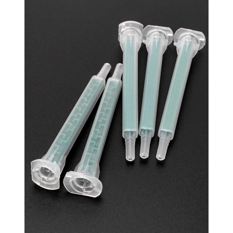 QWORK Static Mixing Nozzle Tip, 50 Pcs Mixing Epoxy Adhesive