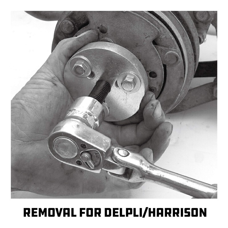 Powerbuilt Air Conditioning Clutch Remove and Install Tool kit, AC