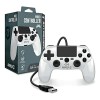 Control Con Cable Hyperkin Armor3 Blanco Para Play Station 4