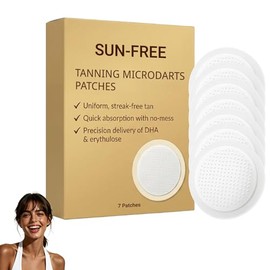 Celestvera Tanning Patch, 2026 New Advanced Sun Free Glow Microdarts Patch, Self Tanning Patches for Women and Men, Natural Sun Free Glow Tanning Patches Suitable for All Skin Types (1 Boxes)