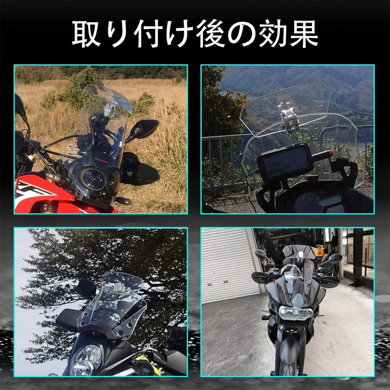 Chelhead Screen Parts Motorcycle Windshield Windshield Motorcycle Adjustable Front Windscreen