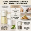 3.4 oz Table Salt Dispenser - Smart Seasoning Quantitative Shaker,