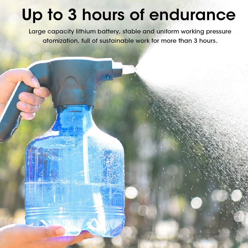 3L Electric Spray Bottle Rechargeable High Pressure Cleaning Spray Can