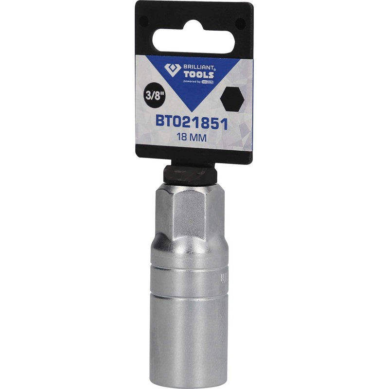 Brilliant Tools BT021851 3/8" Spark Plugs 18 mm Insert