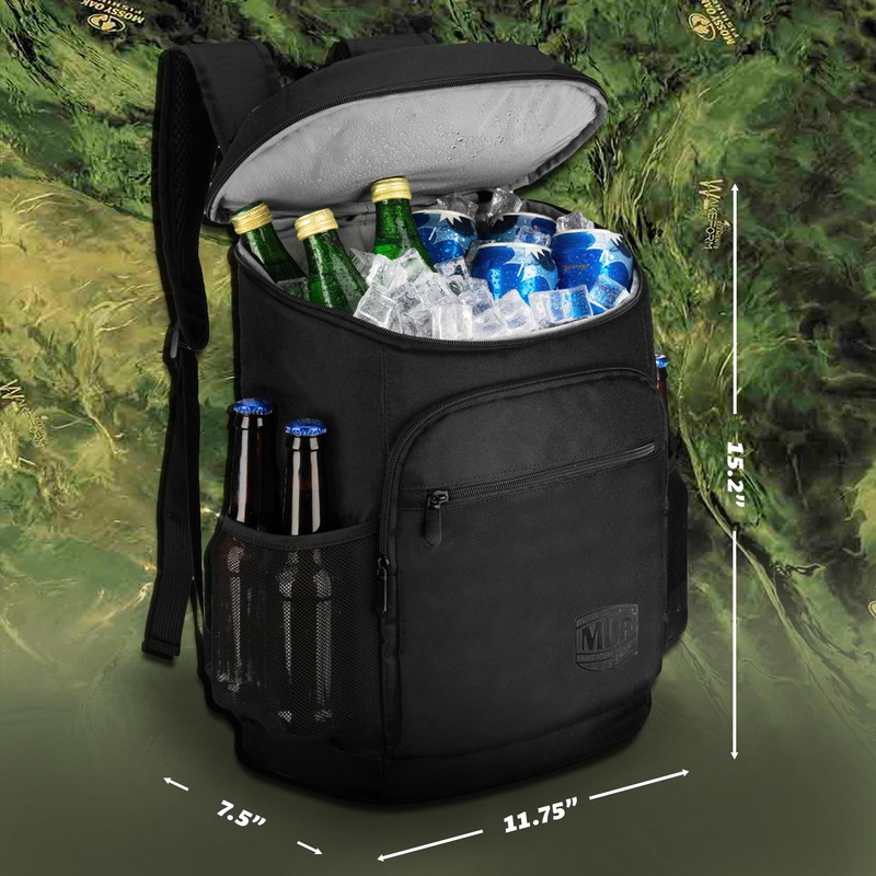Mossy Oak MLF Fishing Cooler Backpack - Major League Insulated
