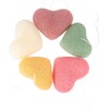 POPETPOP 15 Piezas Lavado de cara en forma de corazón