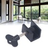 10 Sets Single Hole Window Locks with Wrench Key Adjustable