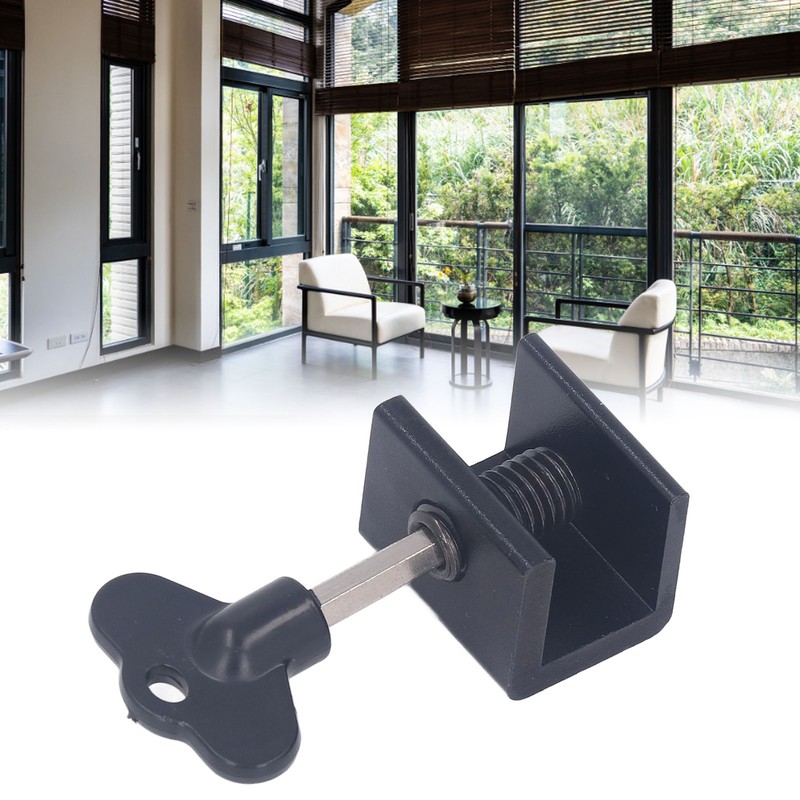 10 Sets Single Hole Window Locks with Wrench Key Adjustable