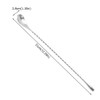 Cucharas de Mezcla, Cuchara de Cóctel de Acero Inoxidable 12