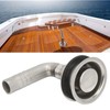 Fuel Tank Vent with Mounting Gasket 90 Degree Elbow Marine