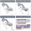 Brass Shower Arm Diverter Valve for Handheld Shower Head and