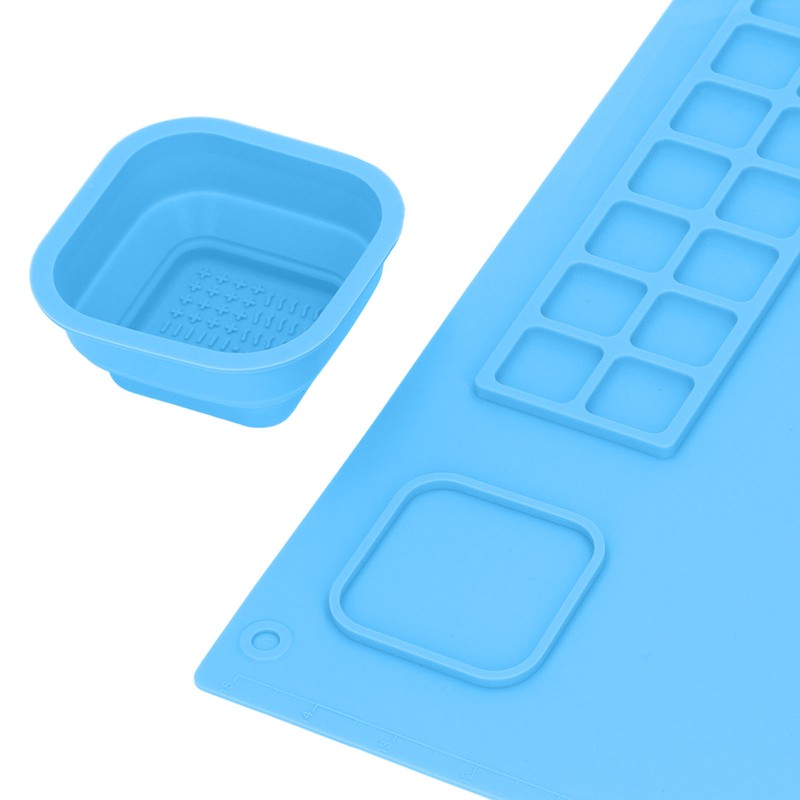 Silicone Painting Mat with Cup DIY Cultivate Artistic Talent Easy