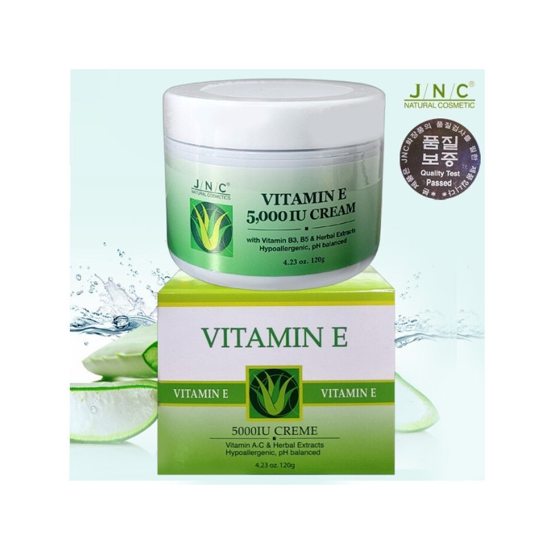 JNC Vitamin E 5000 IU Cream 120g / Highly Moisturizing