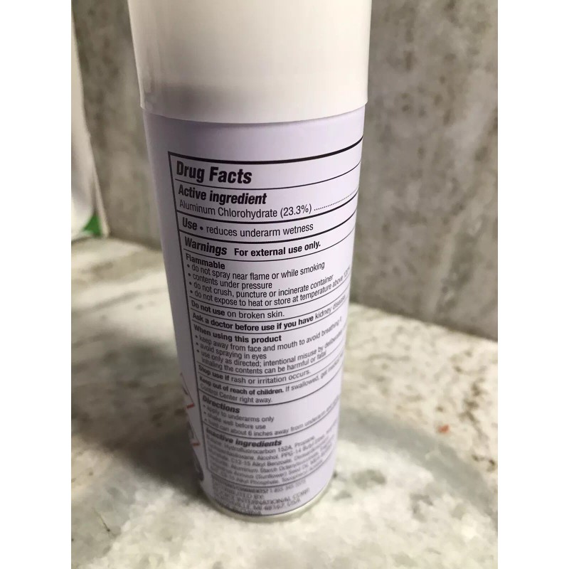 Xtracare Ladys Dry Spray Shower Fresh